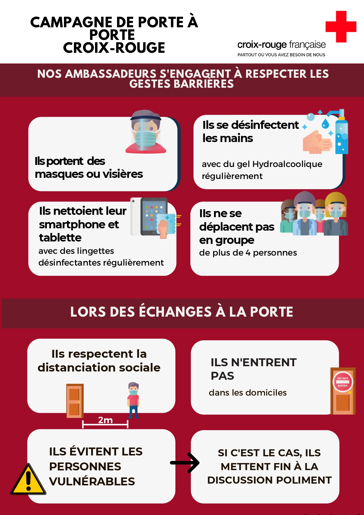 Affiche de sensibilisation Croix Rouge Française page 0001