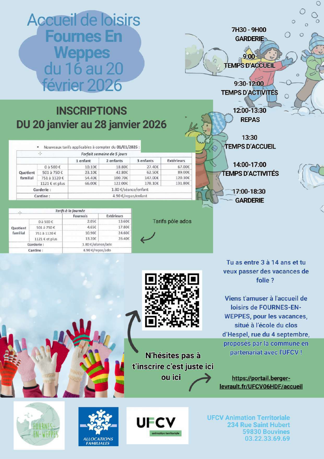 Flyer Inscrivez vous Accueil Hiver Fournes en weppes page 0001