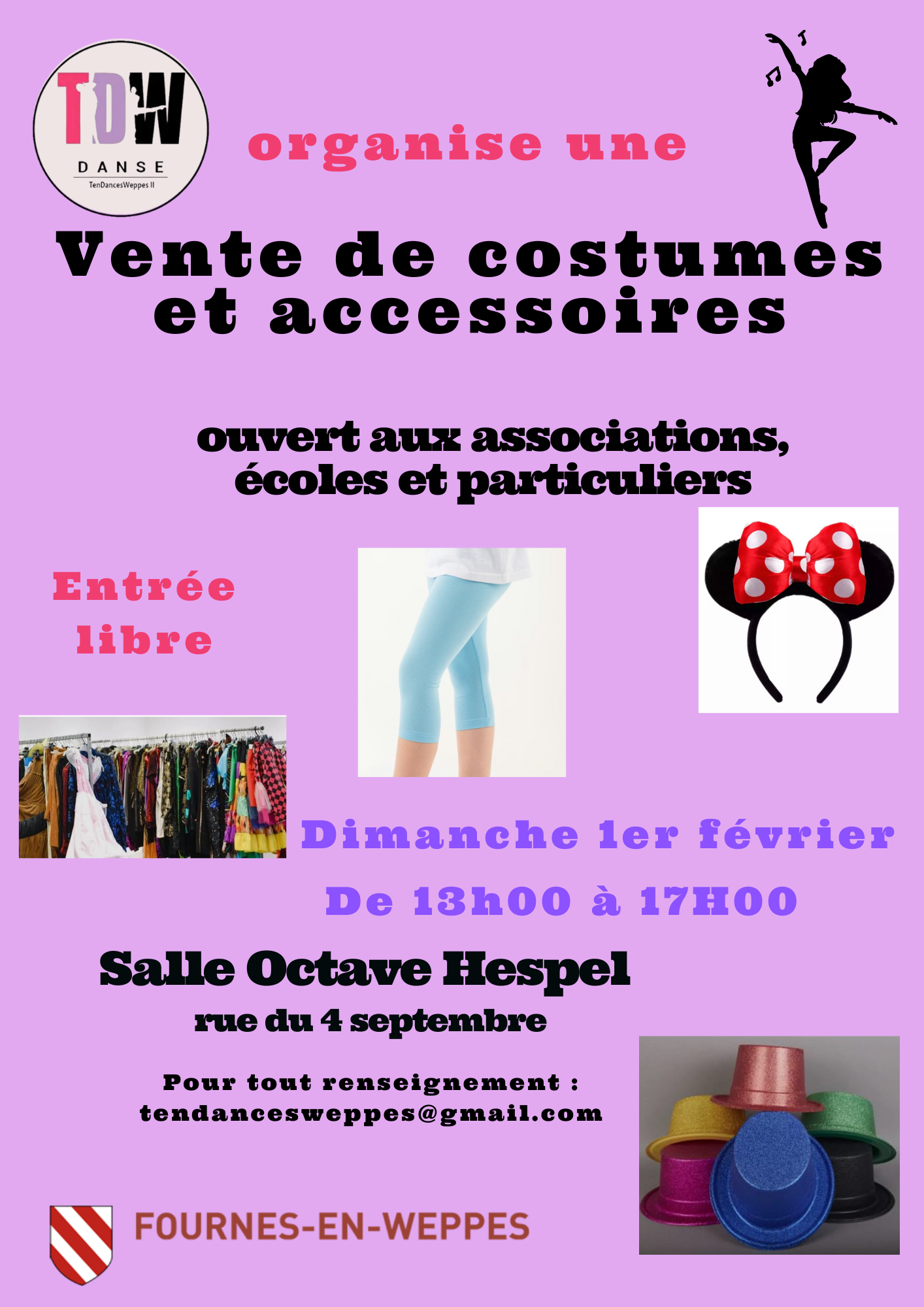 Vente de costumes et accessoires